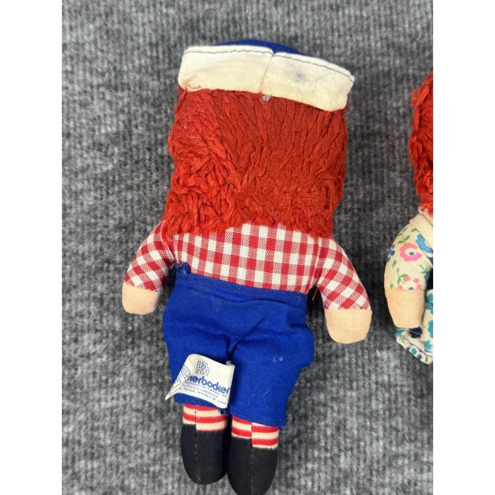 Vtg 70's Knickerbocker Raggedy Ann & Andy 8